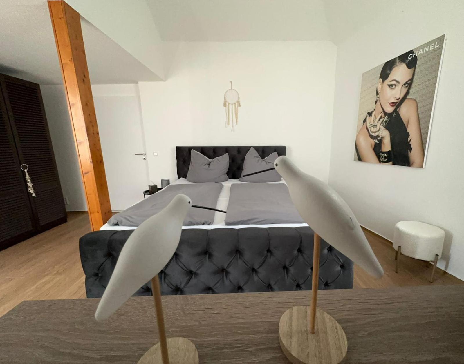 Ferienwohnung Am Strom รอสต็อค ภายนอก รูปภาพ