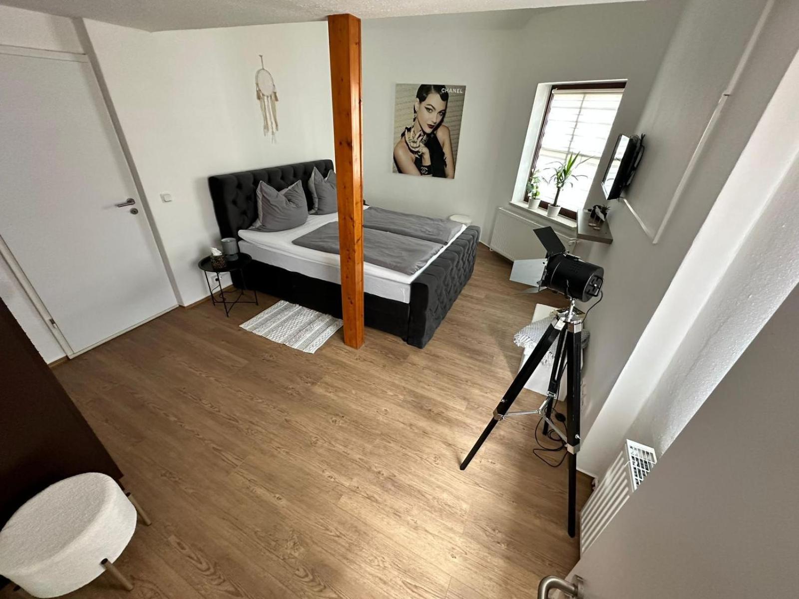 Ferienwohnung Am Strom รอสต็อค ภายนอก รูปภาพ