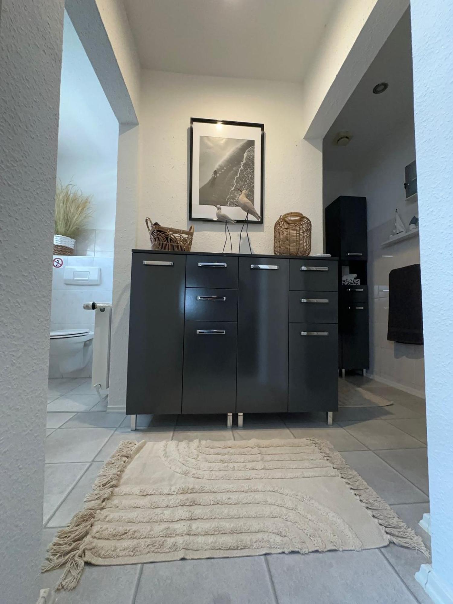 Ferienwohnung Am Strom รอสต็อค ภายนอก รูปภาพ