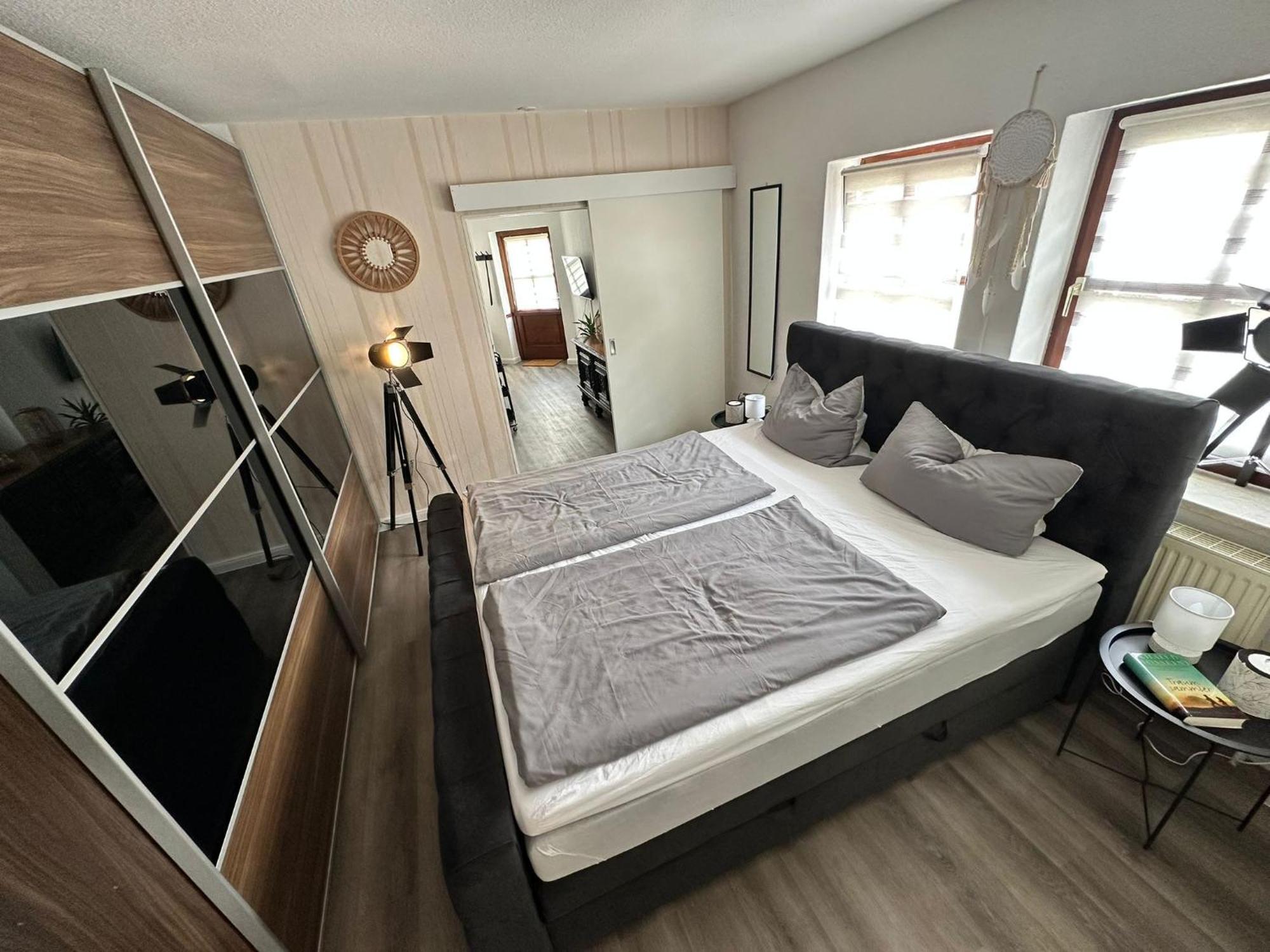 Ferienwohnung Am Strom รอสต็อค ภายนอก รูปภาพ