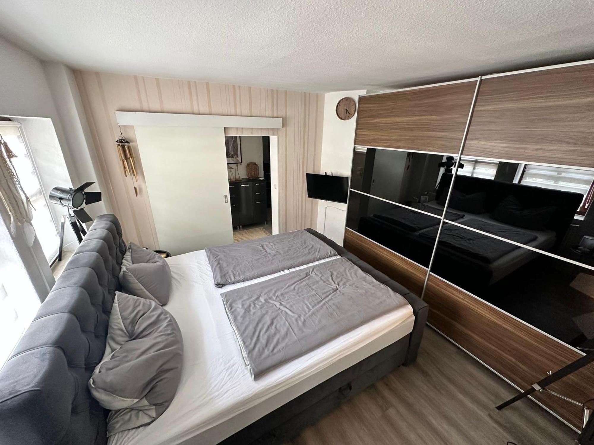 Ferienwohnung Am Strom รอสต็อค ภายนอก รูปภาพ